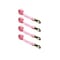 Tie 4 Safe 2" x 10' Wheel Lasso Lift Strap w/ Flat Snap Hook Tow Dolly Pink, 4PK TWS21-2510-M3-PK-C-4 - alternate 1